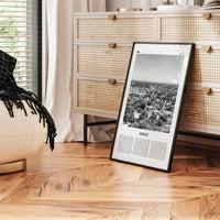 Ponce Print Black and White, Ponce Wall Art, Ponce Poster, Ponce Photo, Ponce Wall Décor, Ponce Map, Puerto Rico