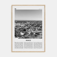 Ponce Travel B&W Poster