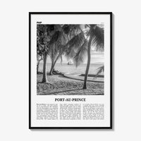Port Au Prince Print Black and White, Port-au-Prince Wall Art, Port-au-Prince Poster, Port-au-Prince Photo, Port au Prince, Haiti, Pòtoprens