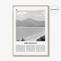 Port Douglas Print Black and White, Port Douglas Wall Art, Port Douglas Poster, Port Douglas Photo, Queensland, Australia