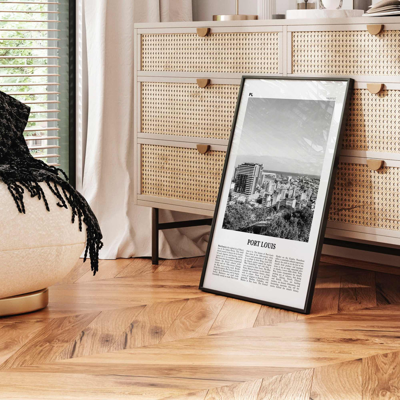 Port Louis Print Black and White, Port Louis Wall Art, Port Louis Poster, Port Louis Photo, Port Louis Wall Décor, Port Louis Map, Mauritius