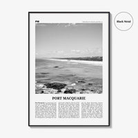 Port Macquarie Print Black and White, Port Macquarie Wall Art, Port Macquarie Poster, Port Macquarie Photo, New South Wales, Australia