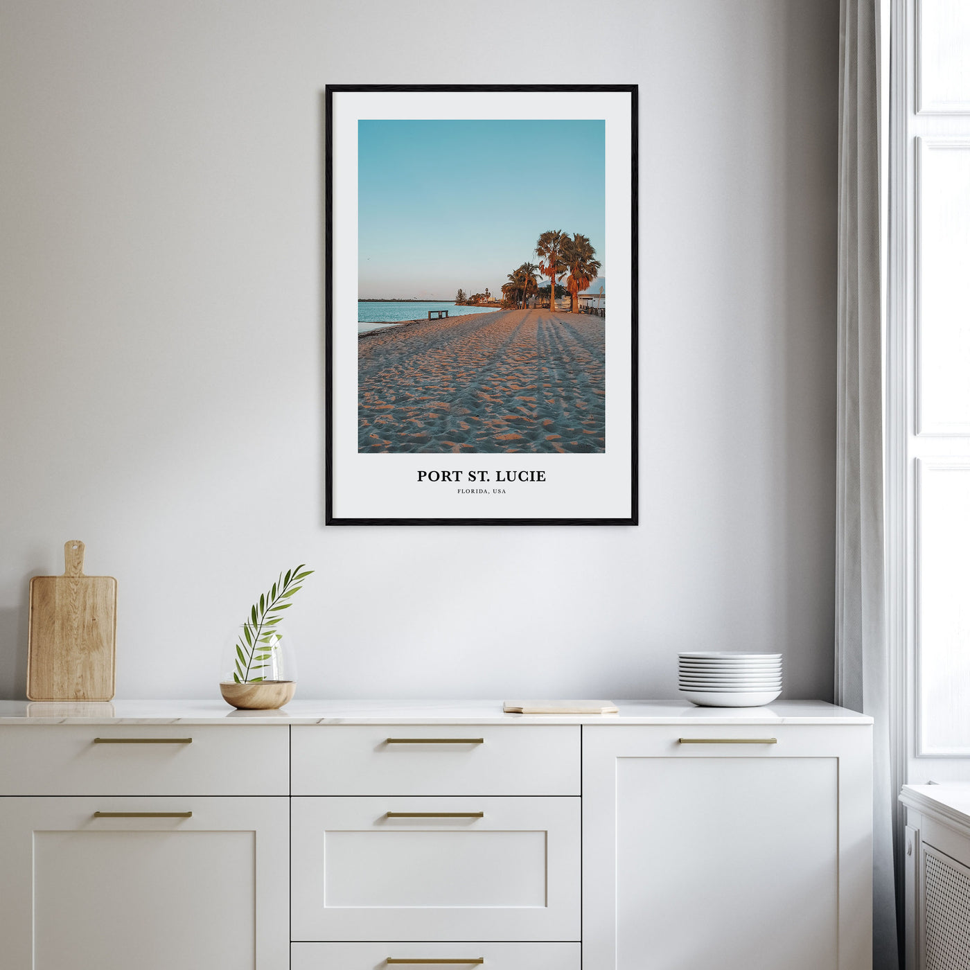 Port St. Lucie Portrait Color Poster