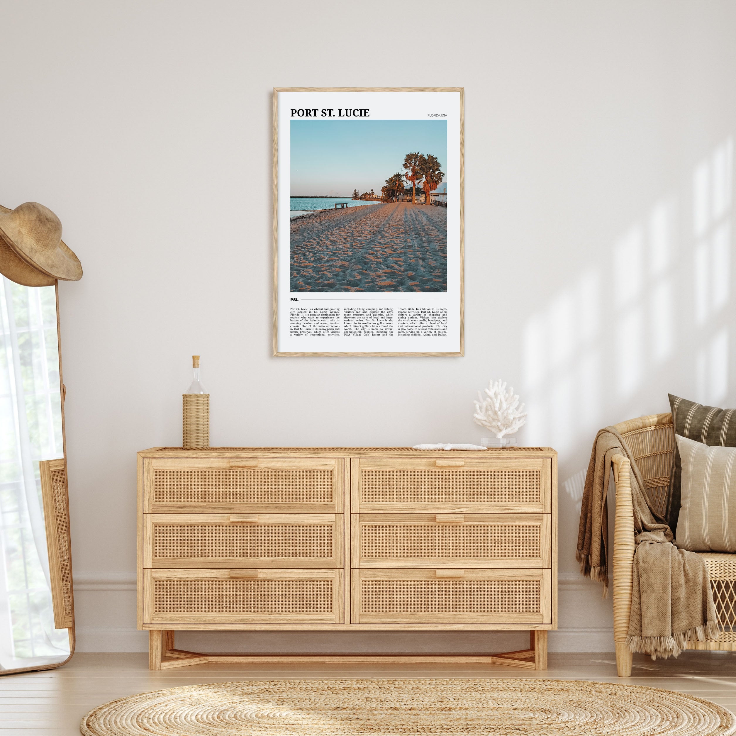 Port St. Lucie Travel Color Poster