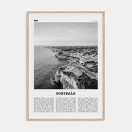 Portimão Travel B&W Poster