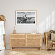 Portland, Maine Landscape B&W Poster