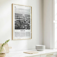 Portland Print Black and White Oregon No 2, Portland Wall Art, Portland Poster, Portland Photo, Portland Decor, Oregon, United States