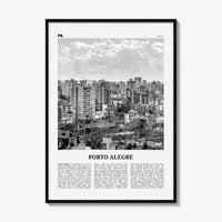 Porto Alegre Print Black and White, Porto Alegre Wall Art, Porto Alegre Poster, Porto Alegre Photo, Porto Alegre Wall Décor, Brazil
