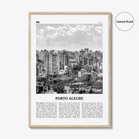 Porto Alegre Print Black and White, Porto Alegre Wall Art, Porto Alegre Poster, Porto Alegre Photo, Porto Alegre Wall Décor, Brazil
