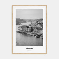 Porto Portrait B&W Poster