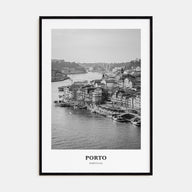 Porto Portrait B&W Poster