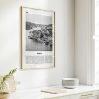 Porto Print Black and White, Porto Wall Art, Porto Poster, Porto Photo, Porto Wall Decor, City Art Print, Portugal, Portuguesa, Europe