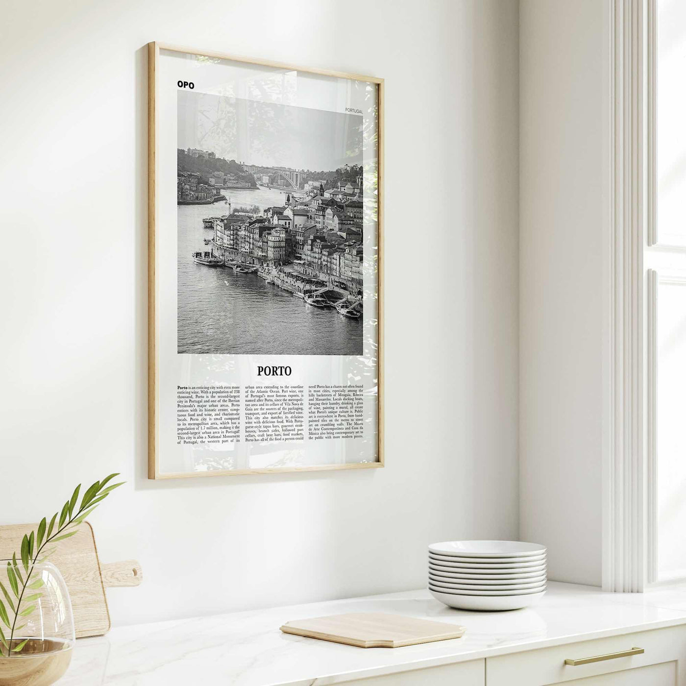 Porto Print Black and White, Porto Wall Art, Porto Poster, Porto Photo, Porto Wall Decor, City Art Print, Portugal, Portuguesa, Europe