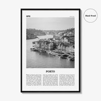 Porto Print Black and White, Porto Wall Art, Porto Poster, Porto Photo, Porto Wall Decor, City Art Print, Portugal, Portuguesa, Europe