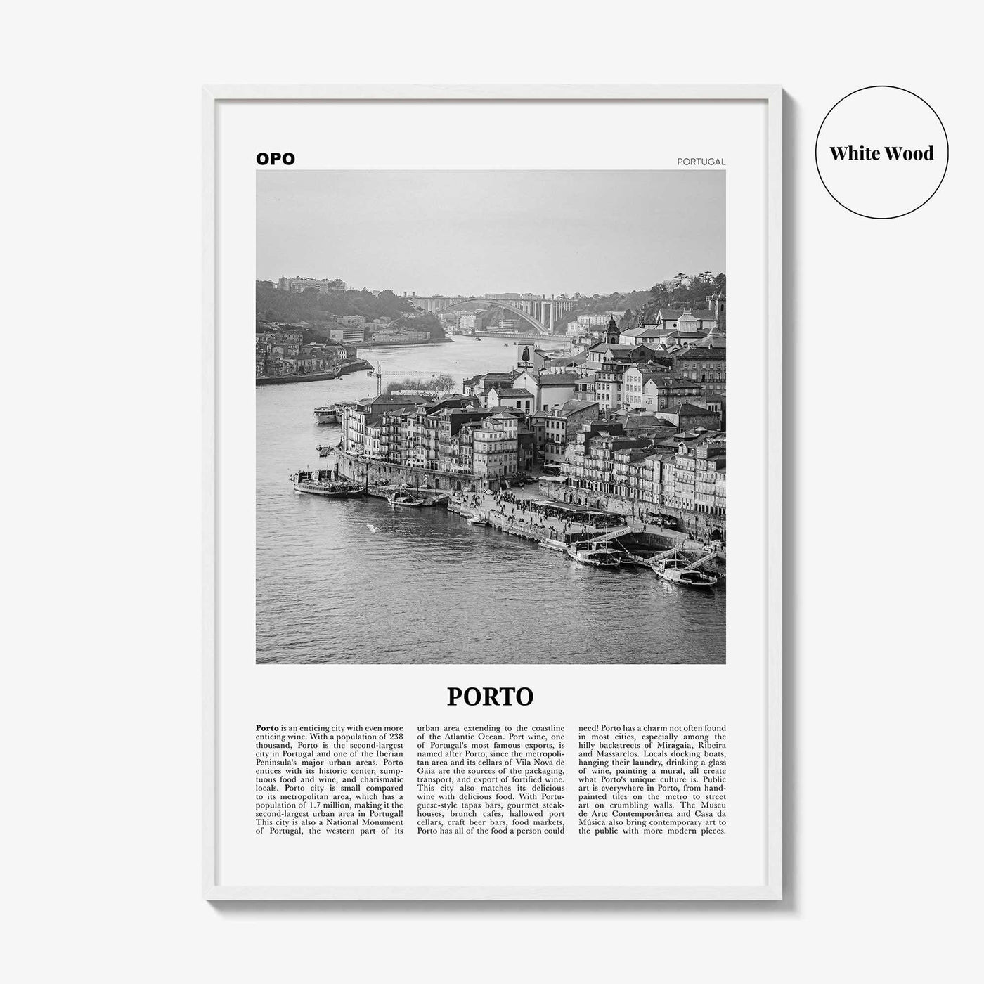 Porto Print Black and White, Porto Wall Art, Porto Poster, Porto Photo, Porto Wall Decor, City Art Print, Portugal, Portuguesa, Europe