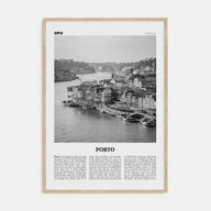 Porto Travel B&W Poster