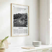 Portofino Print Black and White, Portofino Wall Art, Portofino Poster, Portofino Photo, Portofino Wall Décor, Portofino Map, Italy