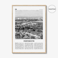 Portsmouth Print Black and White England No 2, Portsmouth Wall Art, Portsmouth Poster, Portsmouth Photo, Portsea Island, Hampshire