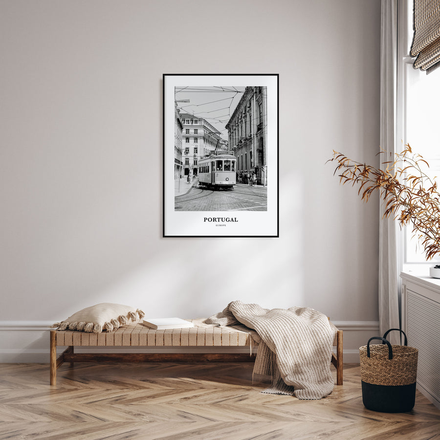 Portugal Portrait B&W No 2 Poster