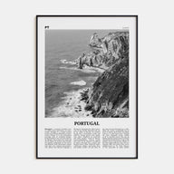 Portugal Travel B&W No 1 Poster