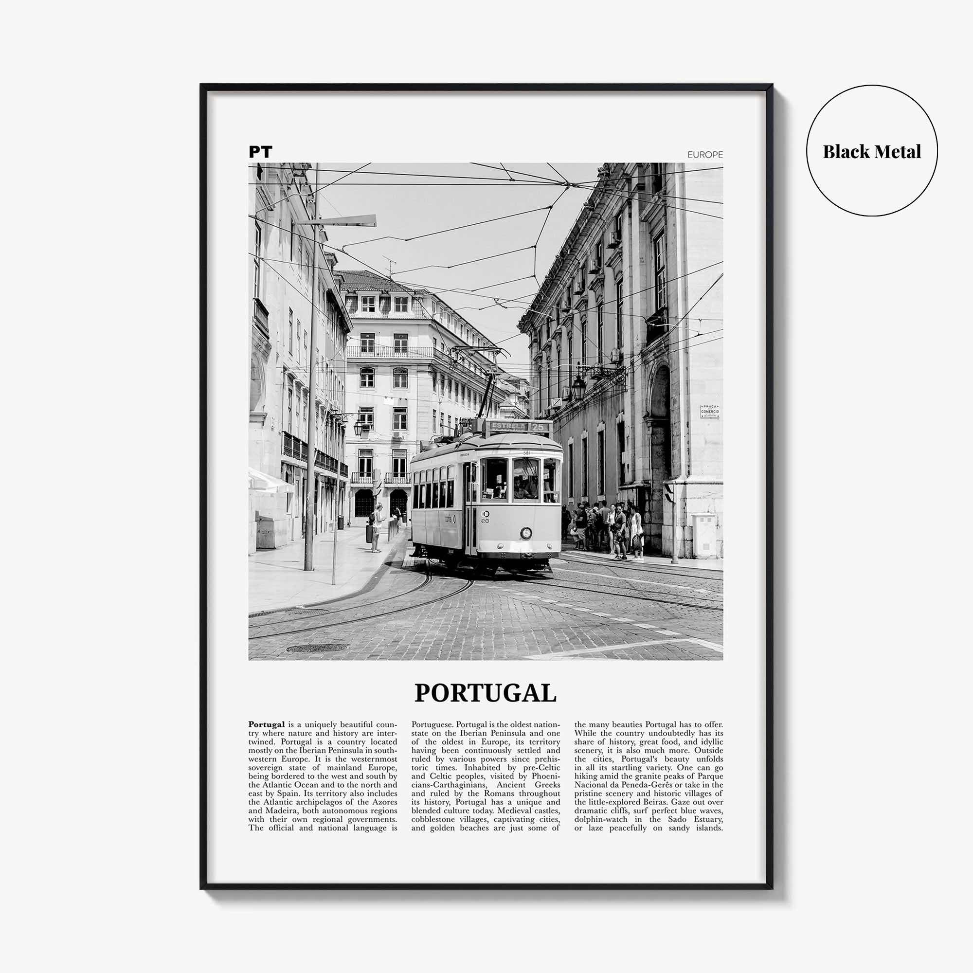 Portugal Print Black and White No 2, Portugal Wall Art, Portugal Poster, Portugal Photo, Portugal Wall Decor, Portuguesa, Lisbon