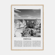 Portugal Travel B&W No 3 Poster