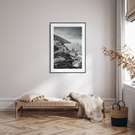 Positano Photo B&W No 1 Poster