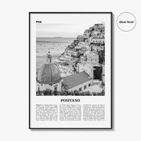 Positano Print Black and White No 1, Positano Wall Art, Positano Poster, Positano Photo, Positano Decor, Italy, Italia, Amalfi, Salerno