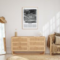 Positano Travel B&W No 2 Poster
