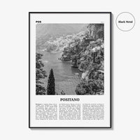 Positano Print Black and White No 3, Positano Wall Art, Positano Poster, Positano Photo, Positano Decor, Italy, Italia, Amalfi, Salerno
