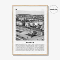Potsdam Print Black and White, Potsdam Wall Art, Potsdam Poster, Potsdam Photo, Potsdam Wall Décor, Brandenburg, Germany, Deutschland