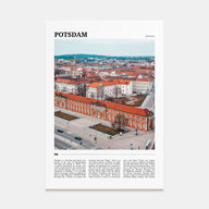 Potsdam Travel Color Poster