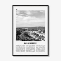 Poughkeepsie Print Black and White, Poughkeepsie Wall Art, Poughkeepsie Poster, Poughkeepsie Photo, Poughkeepsie Map, New York, USA