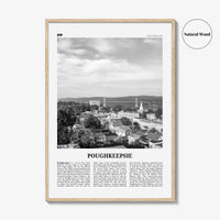 Poughkeepsie Print Black and White, Poughkeepsie Wall Art, Poughkeepsie Poster, Poughkeepsie Photo, Poughkeepsie Map, New York, USA