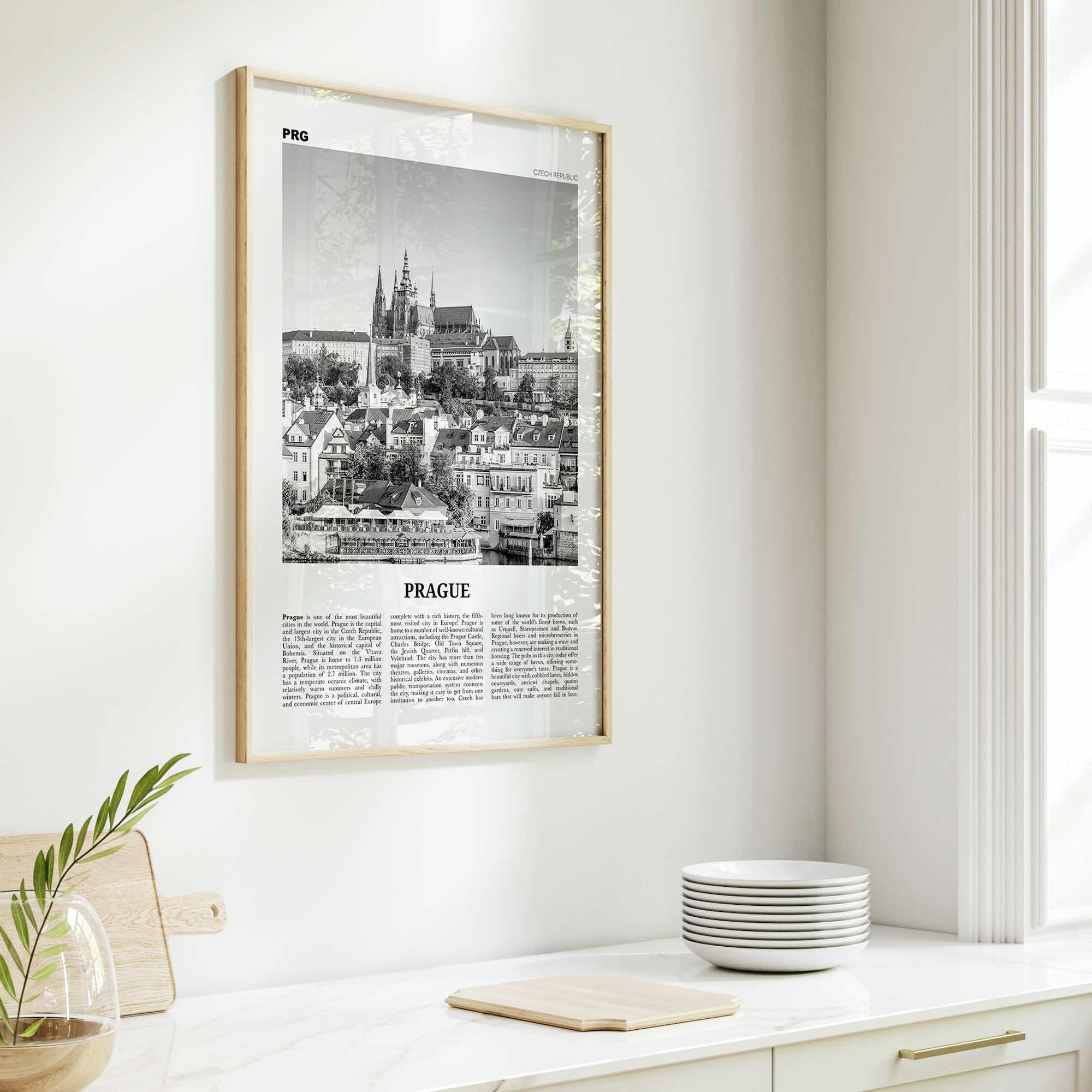 Prague Print Black and White No 1, Prague Wall Art, Prague Poster, Prague Photo, Prague Decor, Prag, Czech Republic, Praha, Czechia, Europe