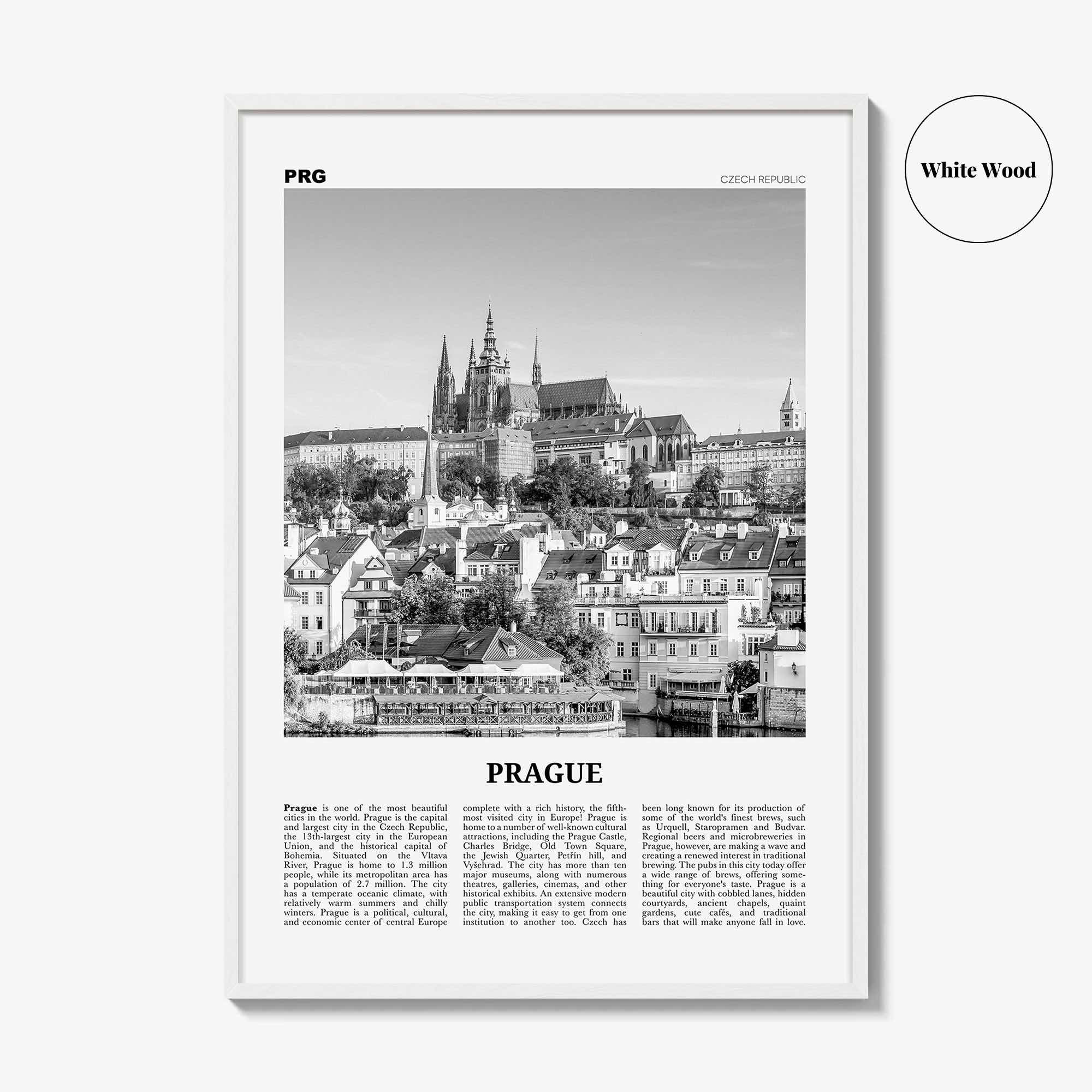 Prague Print Black and White No 1, Prague Wall Art, Prague Poster, Prague Photo, Prague Decor, Prag, Czech Republic, Praha, Czechia, Europe