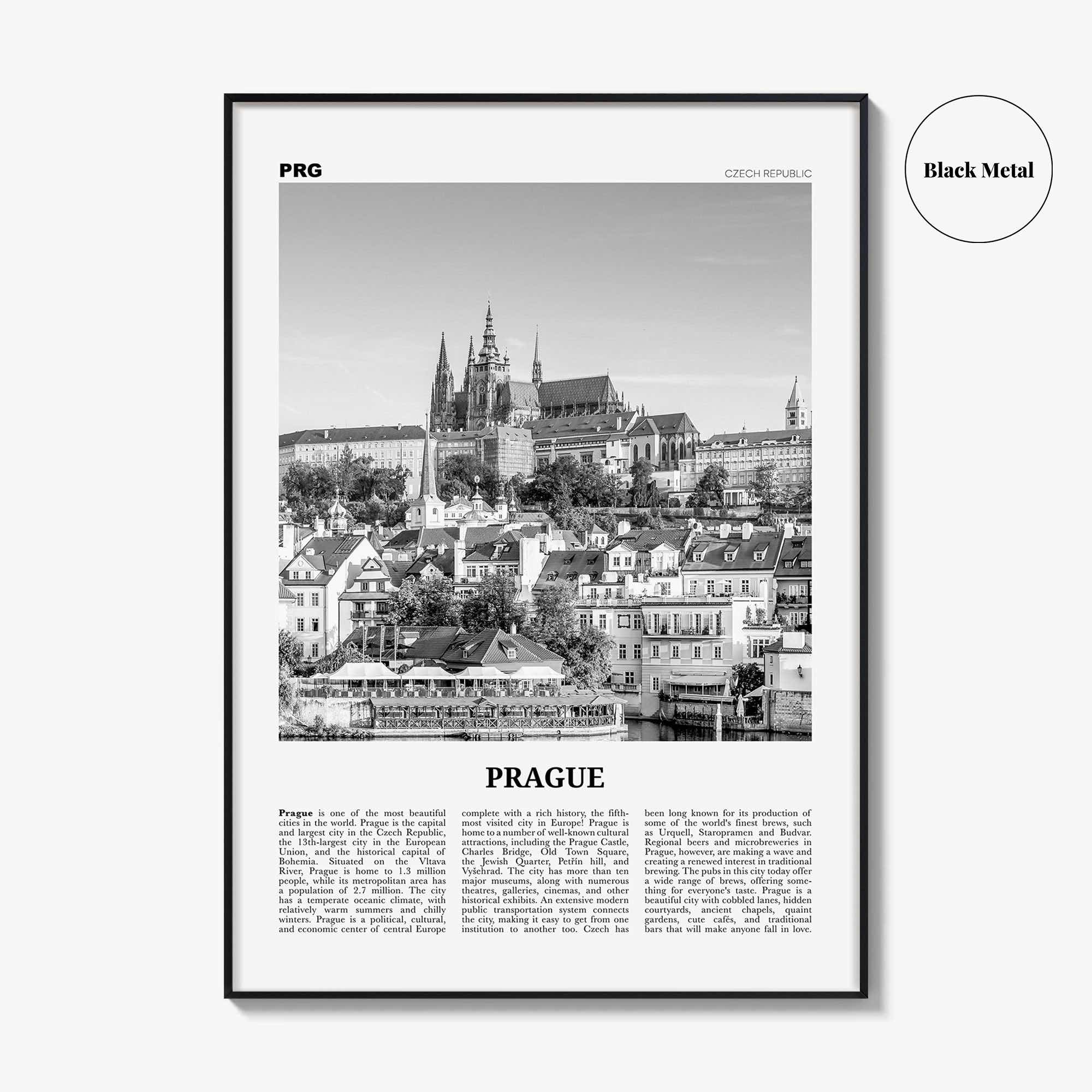 Prague Print Black and White No 1, Prague Wall Art, Prague Poster, Prague Photo, Prague Decor, Prag, Czech Republic, Praha, Czechia, Europe