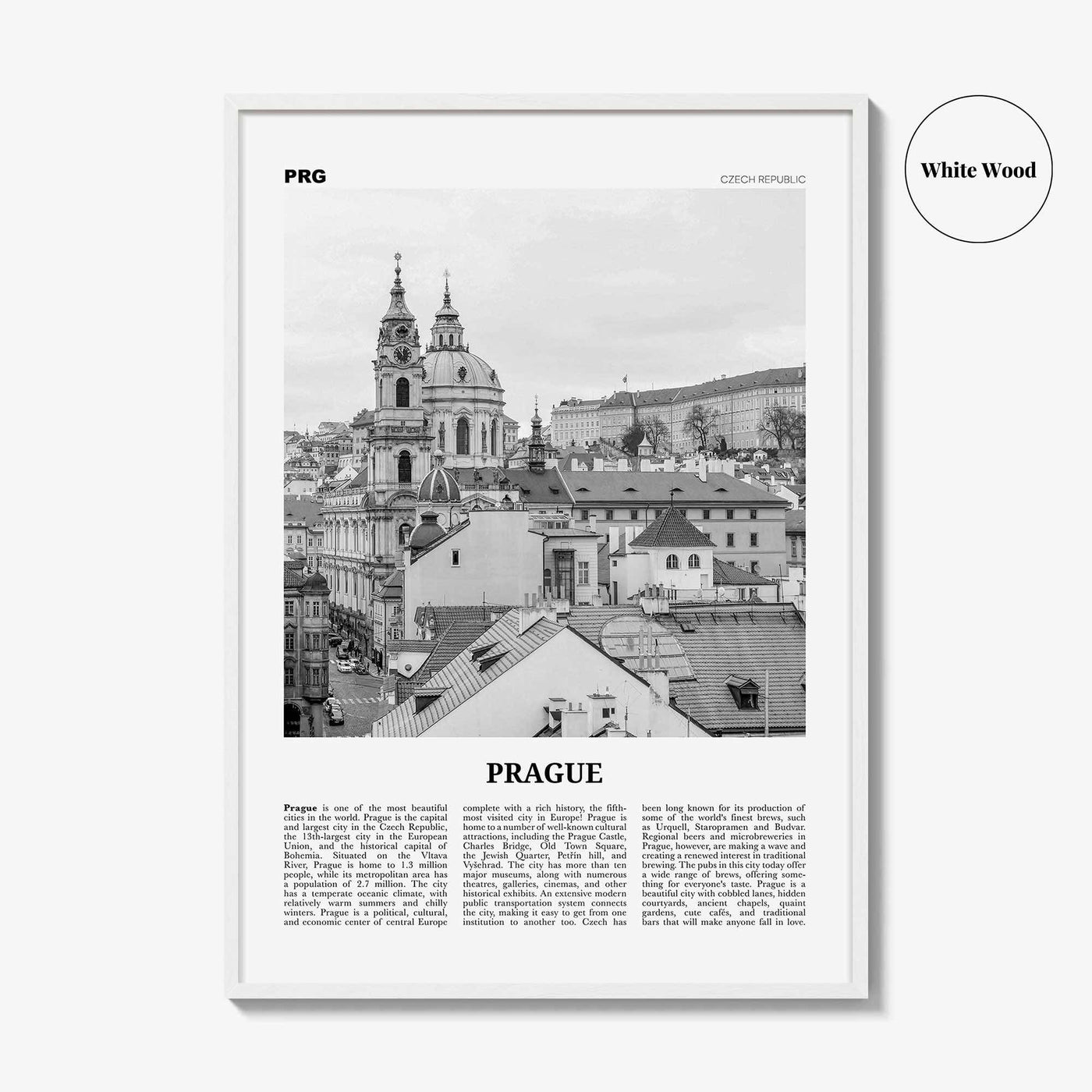 Prague Print Black and White No 2, Prague Wall Art, Prague Poster, Prague Photo, Prague Decor, Prag, Czech Republic, Praha, Czechia