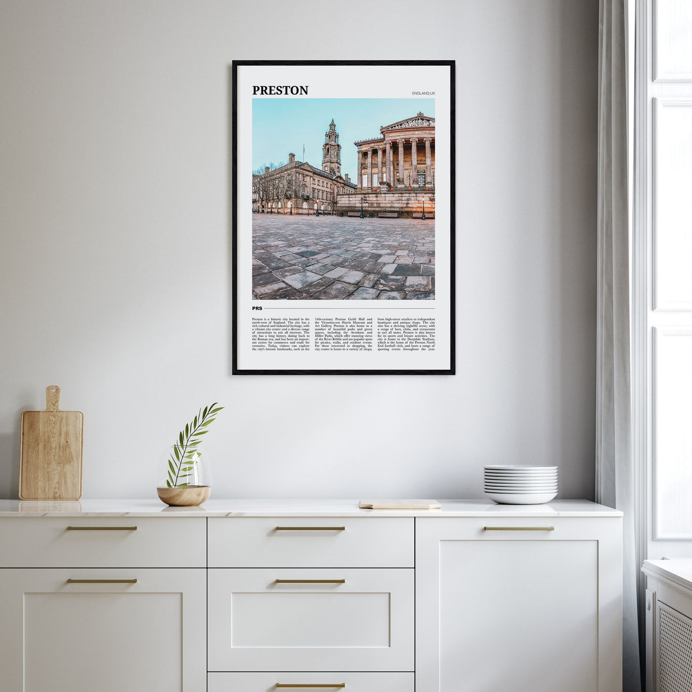 Preston Travel Color Poster