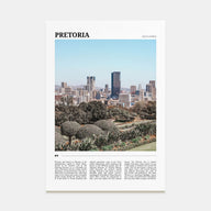 Pretoria Travel Color Poster