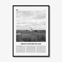 Prince Edward Island Print Black and White, Prince Edward Island Wall Art, Prince Edward Island Poster, Prince Edward Island Photo, Canada