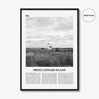 Prince Edward Island Print Black and White, Prince Edward Island Wall Art, Prince Edward Island Poster, Prince Edward Island Photo, Canada