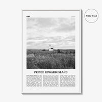 Prince Edward Island Print Black and White, Prince Edward Island Wall Art, Prince Edward Island Poster, Prince Edward Island Photo, Canada