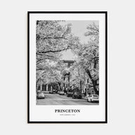 Princeton Portrait B&W Poster