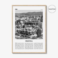 Pristina Print Black and White, Pristina Wall Art, Pristina Poster, Pristina Photo, Pristina Décor, Prishtina, Prishtinë, Priština, Kosovo