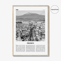 Prizren Print Black and White, Prizren Wall Art, Prizren Poster, Prizren Photo, Prizren Wall Décor, Prizreni, Призрен, Prizren, Kosovo