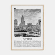 Providence Travel B&W Poster