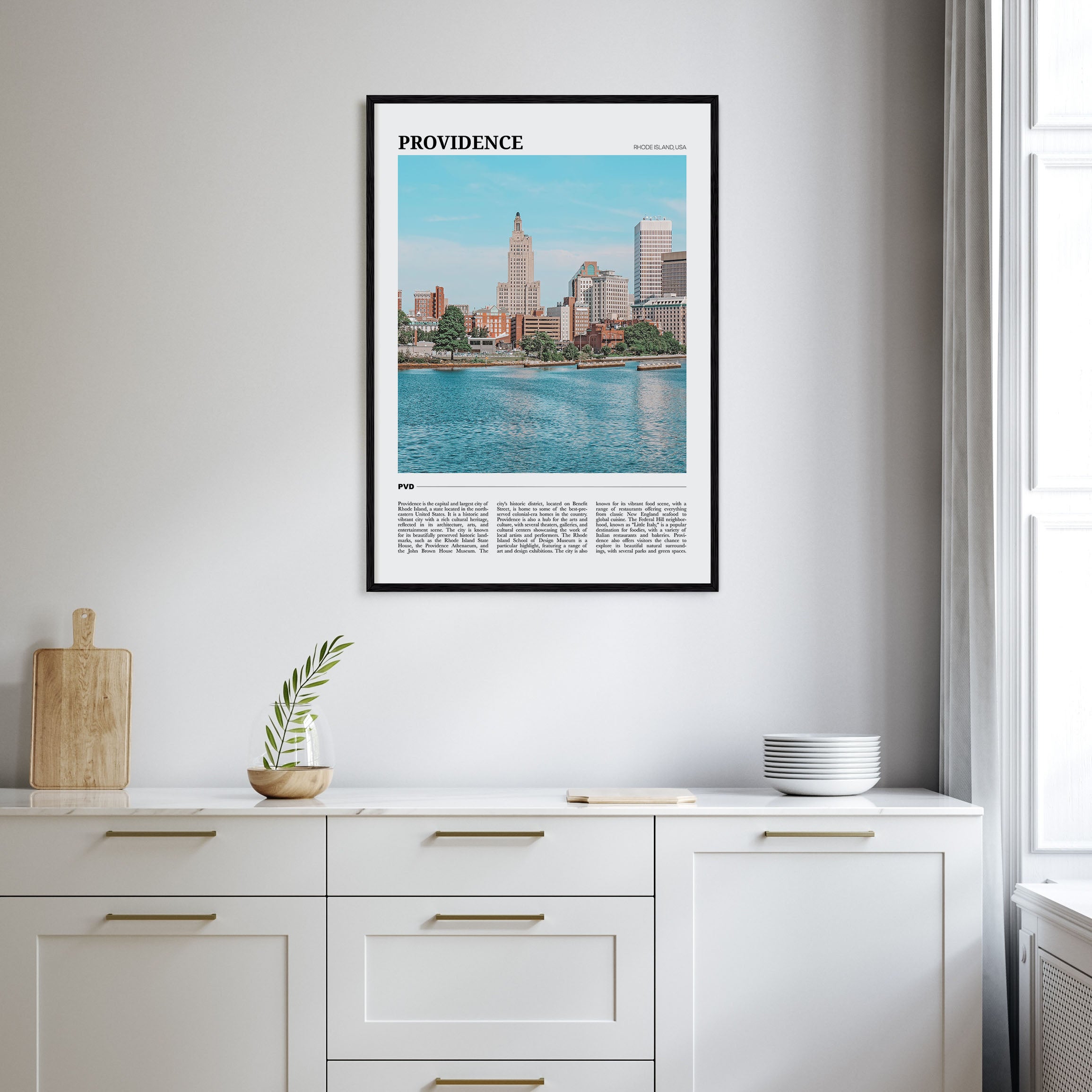 Providence Travel Color Poster