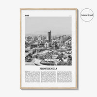 Providencia Print Black and White, Providencia Wall Art, Providencia Poster, Providencia Photo, Providencia Wall Decor, Chile, South America