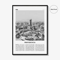 Providencia Print Black and White, Providencia Wall Art, Providencia Poster, Providencia Photo, Providencia Wall Decor, Chile, South America